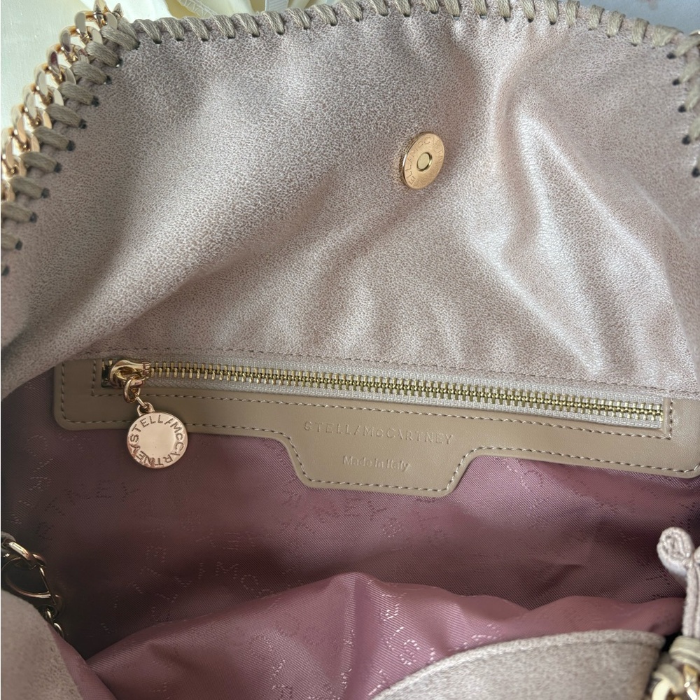 Stella McCartney Suede Falabella Foldover Tote bag * Large - Picture 3 of 8